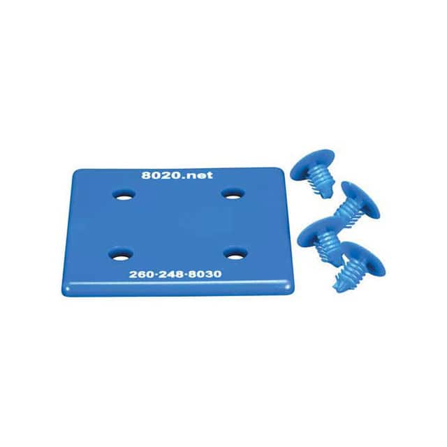 2050BLU 3030 / 3030 LITE END CAP, 3X3X3/