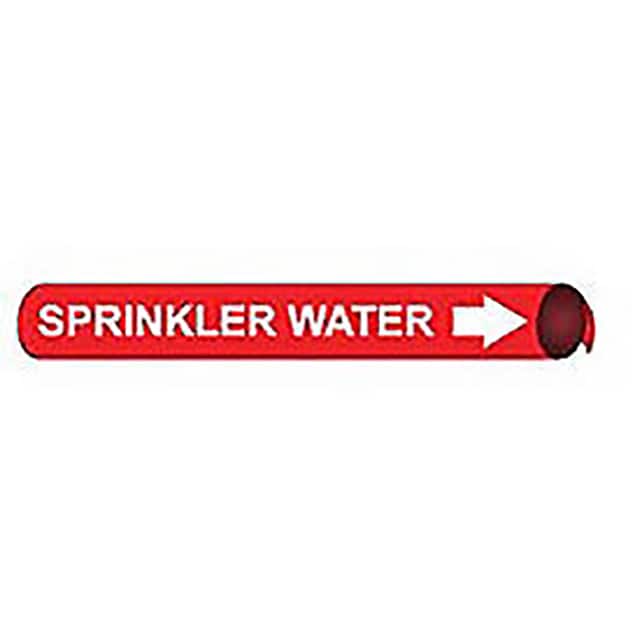 A4096 PIPE MARKER, PRECOILED AND STRAP