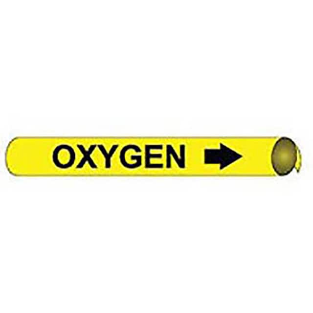 A4079 PIPE MARKER, PRECOILED AND STRAP