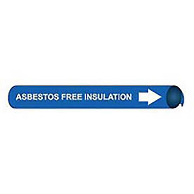 A4006 PIPE MARKER, PRECOILED AND STRAP