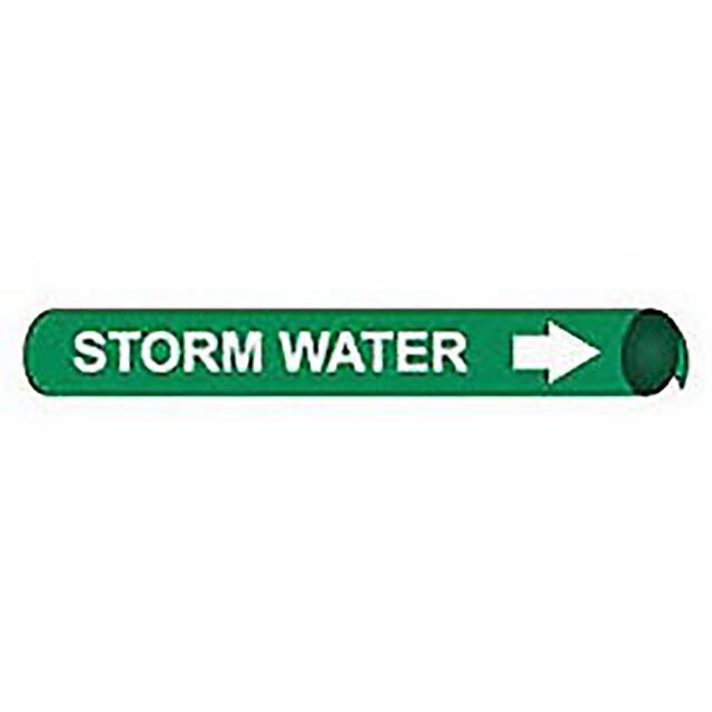 A4120 PIPE MARKER, PRECOILED AND STRAP