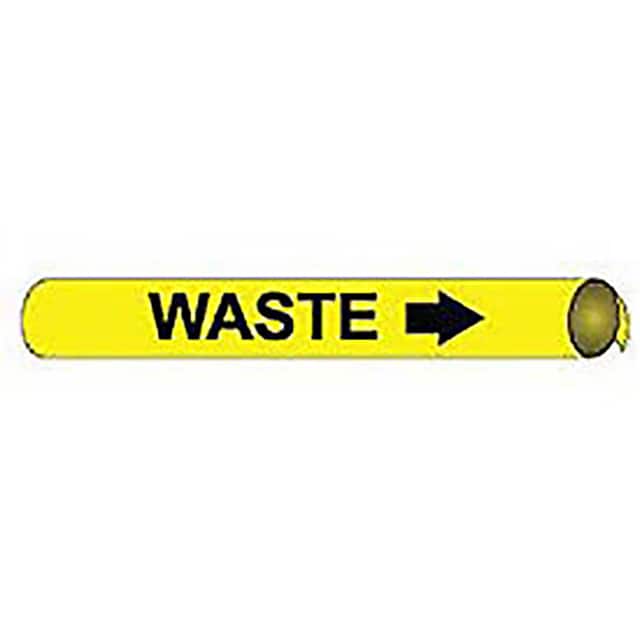 A4111 PIPE MARKER, PRECOILED AND STRAP