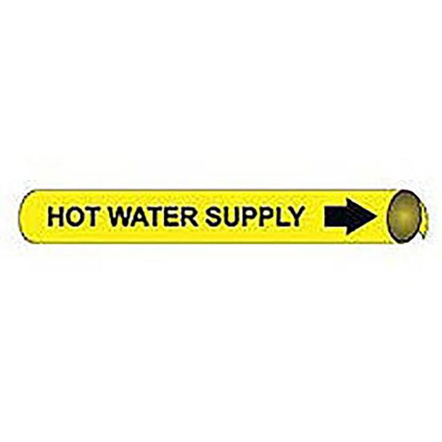 A4063 PIPE MARKER, PRECOILED AND STRAP