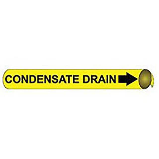 A4025 PIPE MARKER, PRECOILED AND STRAP