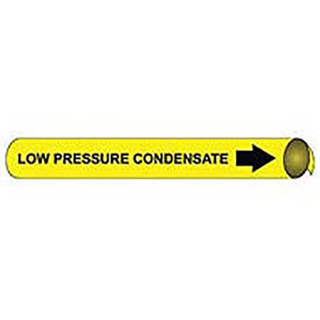 A4068 PIPE MARKER, PRECOILED AND STRAP