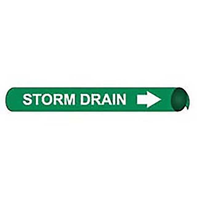 A4100 PIPE MARKER, PRECOILED AND STRAP
