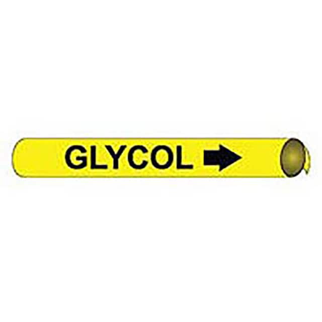 A4050 PIPE MARKER, PRECOILED AND STRAP