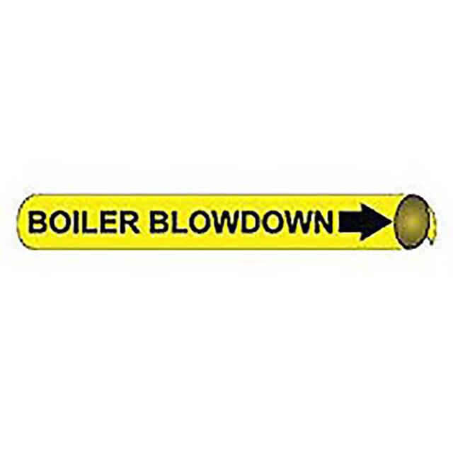 A4007 PIPE MARKER, PRECOILED AND STRAP