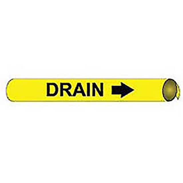 A4040 PIPE MARKER, PRECOILED AND STRAP