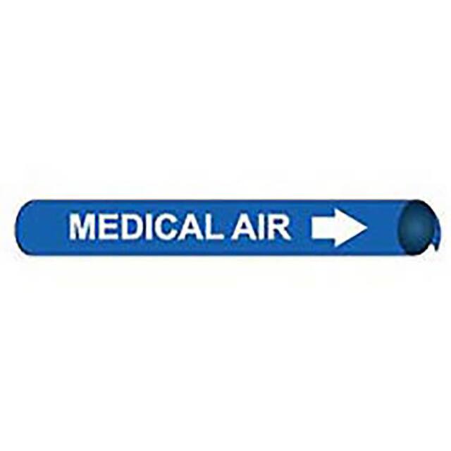 A4071 PIPE MARKER, PRECOILED AND STRAP