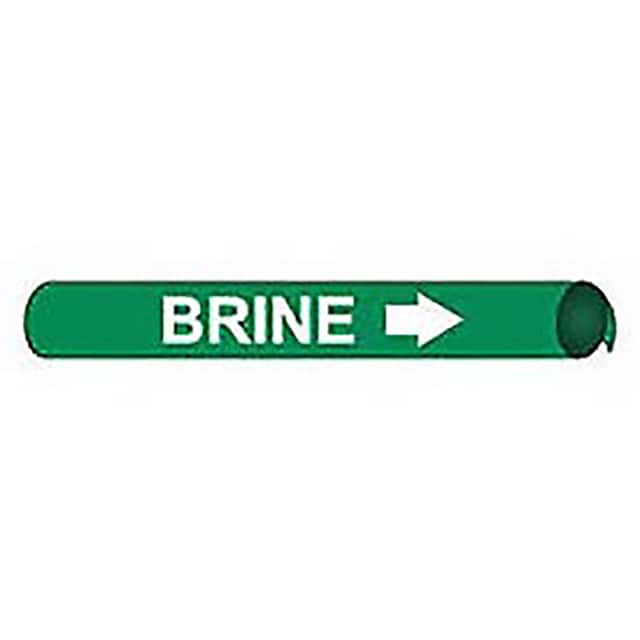 A4010 PIPE MARKER, PRECOILED AND STRAP