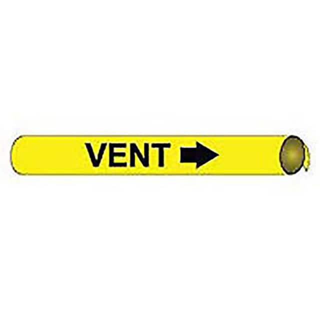 A4109 PIPE MARKER, PRECOILED AND STRAP