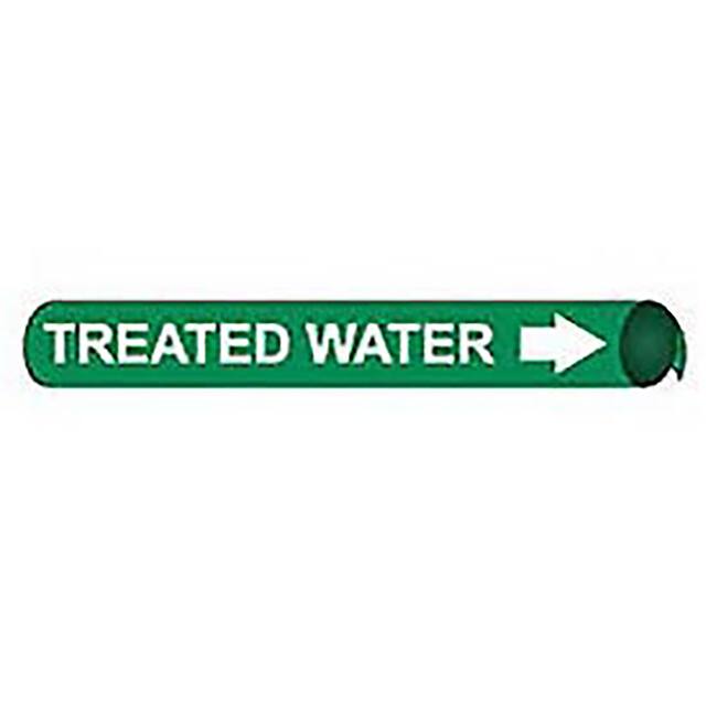 A4106 PIPE MARKER, PRECOILED AND STRAP