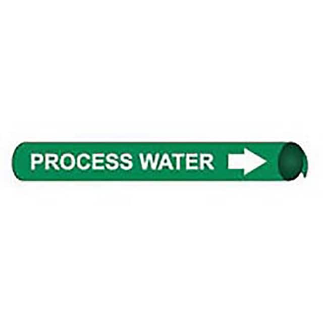 A4085 PIPE MARKER, PRECOILED AND STRAP