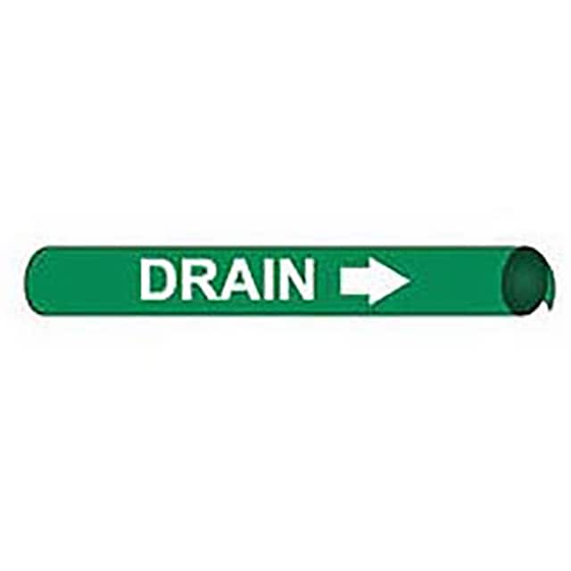 A4039 PIPE MARKER, PRECOILED AND STRAP