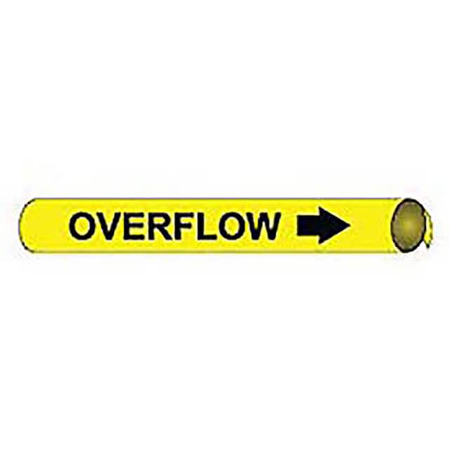 A4078 PIPE MARKER, PRECOILED AND STRAP