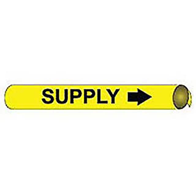 A4102 PIPE MARKER, PRECOILED AND STRAP
