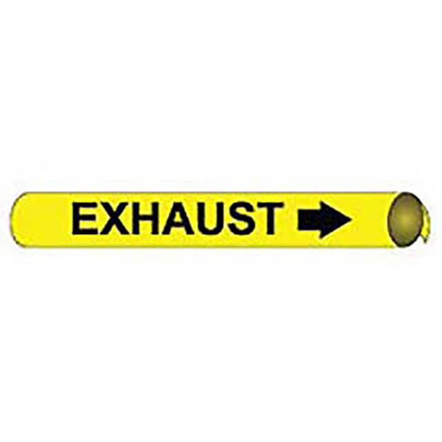 A4041 PIPE MARKER, PRECOILED AND STRAP