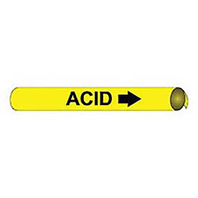 A4001 PIPE MARKER, PRECOILED AND STRAP