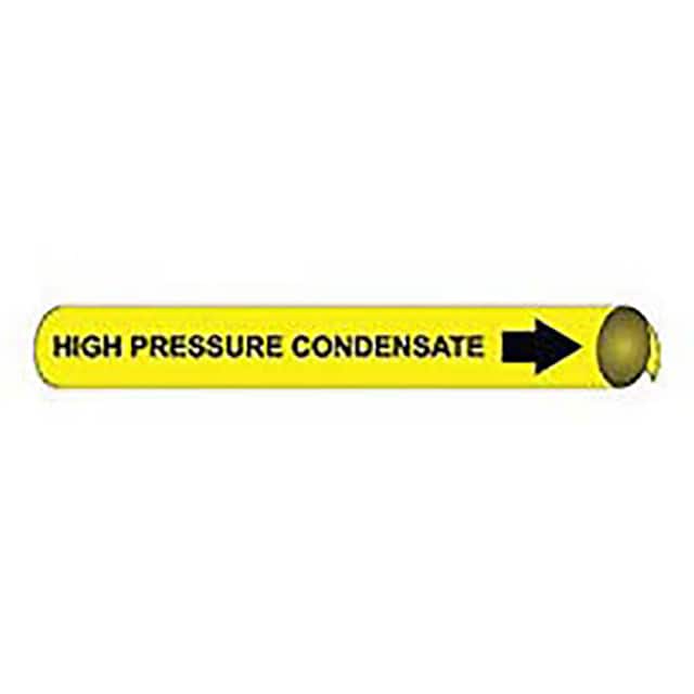 A4058 PIPE MARKER, PRECOILED AND STRAP