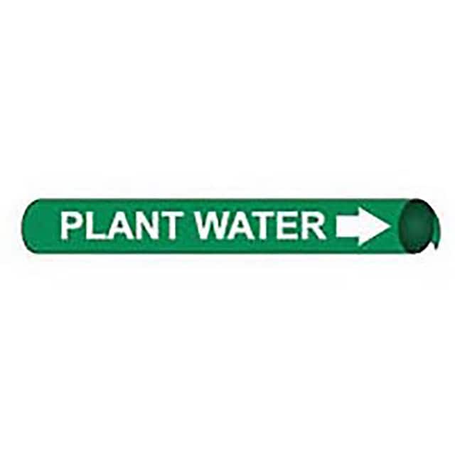 A4082 PIPE MARKER, PRECOILED AND STRAP