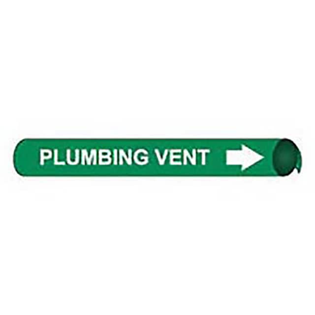 A4083 PIPE MARKER, PRECOILED AND STRAP