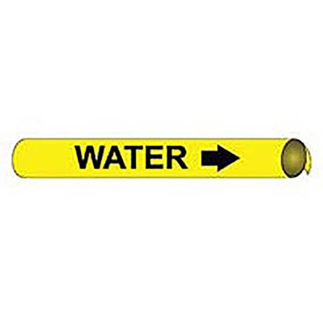 A4114 PIPE MARKER, PRECOILED AND STRAP