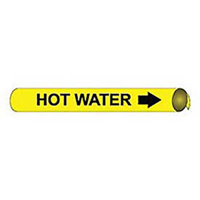 A4061 PIPE MARKER, PRECOILED AND STRAP