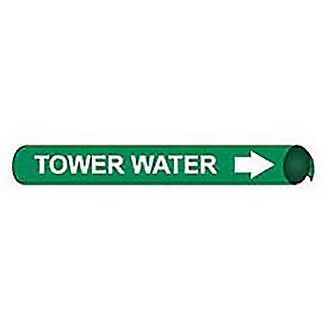 A4105 PIPE MARKER, PRECOILED AND STRAP