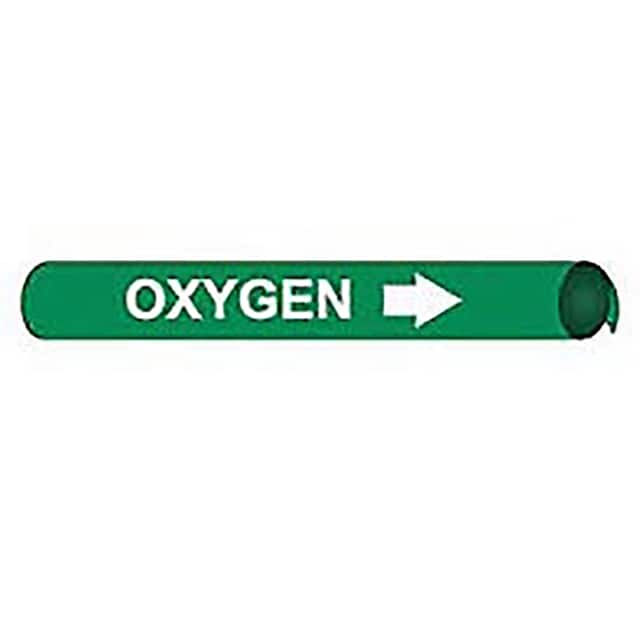 A4080 PIPE MARKER, PRECOILED AND STRAP