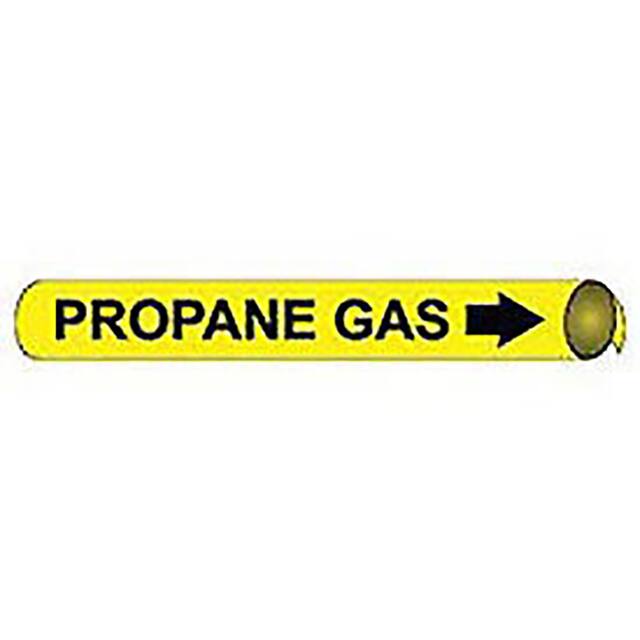 A4086 PIPE MARKER, PRECOILED AND STRAP