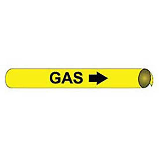 A4049 PIPE MARKER, PRECOILED AND STRAP