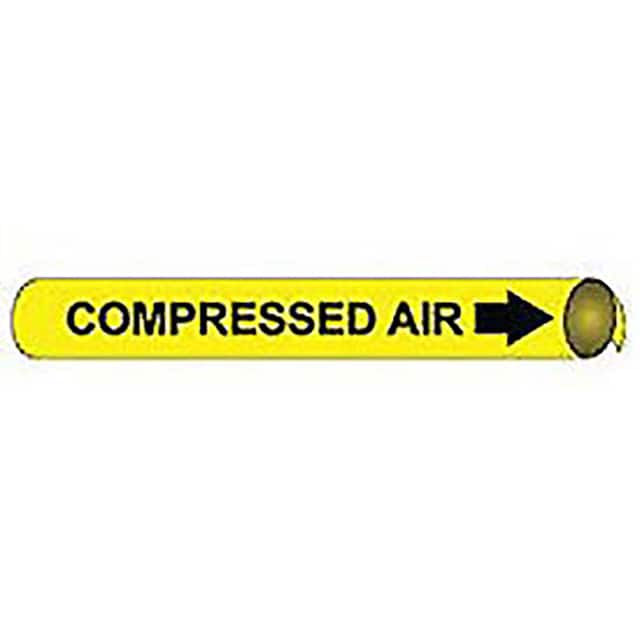 A4023 PIPE MARKER, PRECOILED AND STRAP
