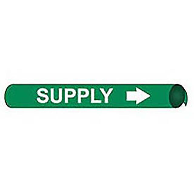 A4103 PIPE MARKER, PRECOILED AND STRAP