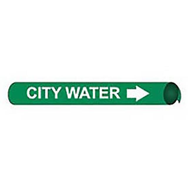 A4018 PIPE MARKER, PRECOILED AND STRAP
