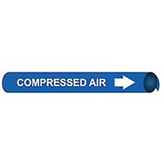 A4022 PIPE MARKER, PRECOILED AND STRAP