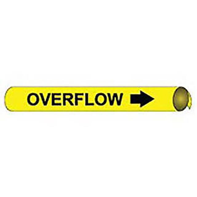 B4078 PIPE MARKER, PRECOILED AND STRAP