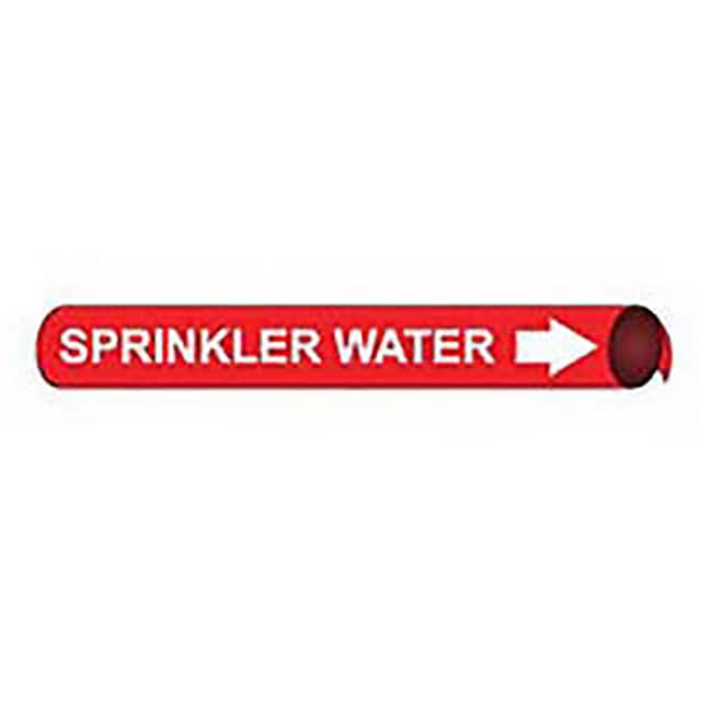 B4096 PIPE MARKER, PRECOILED AND STRAP
