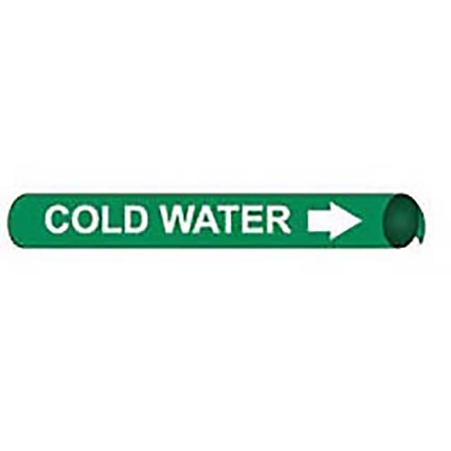 B4019 PIPE MARKER, PRECOILED AND STRAP