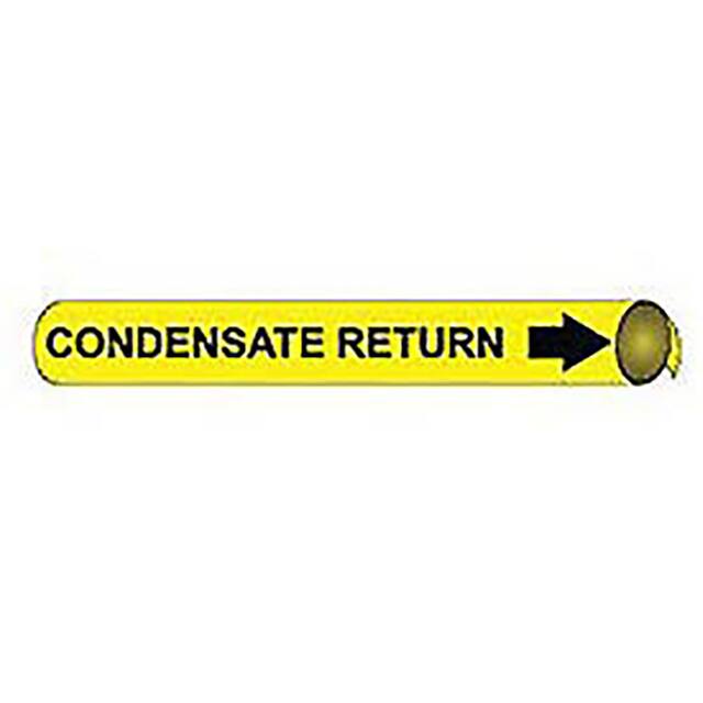 B4026 PIPE MARKER, PRECOILED AND STRAP