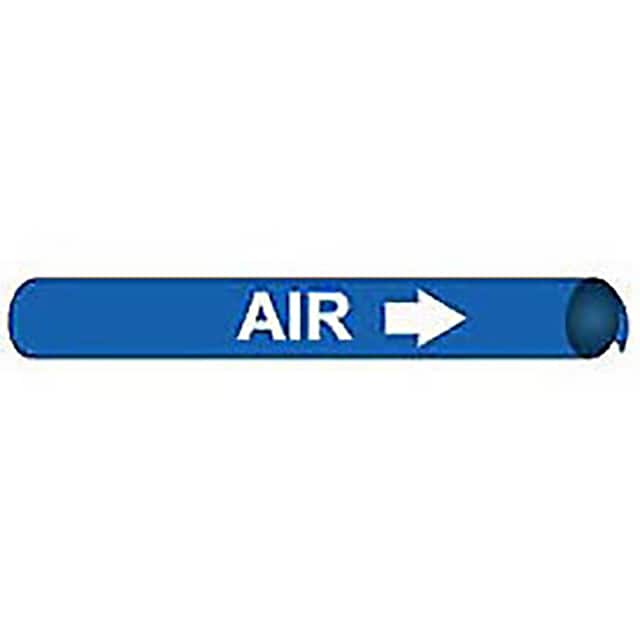B4002 PIPE MARKER, PRECOILED AND STRAP