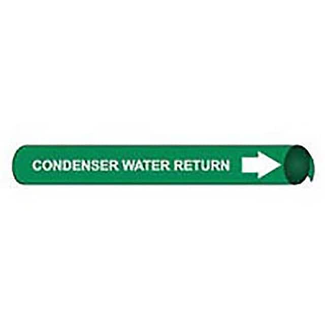 B4029 PIPE MARKER, PRECOILED AND STRAP