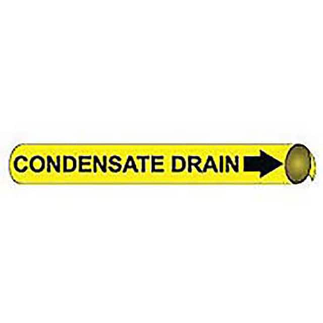 B4025 PIPE MARKER, PRECOILED AND STRAP