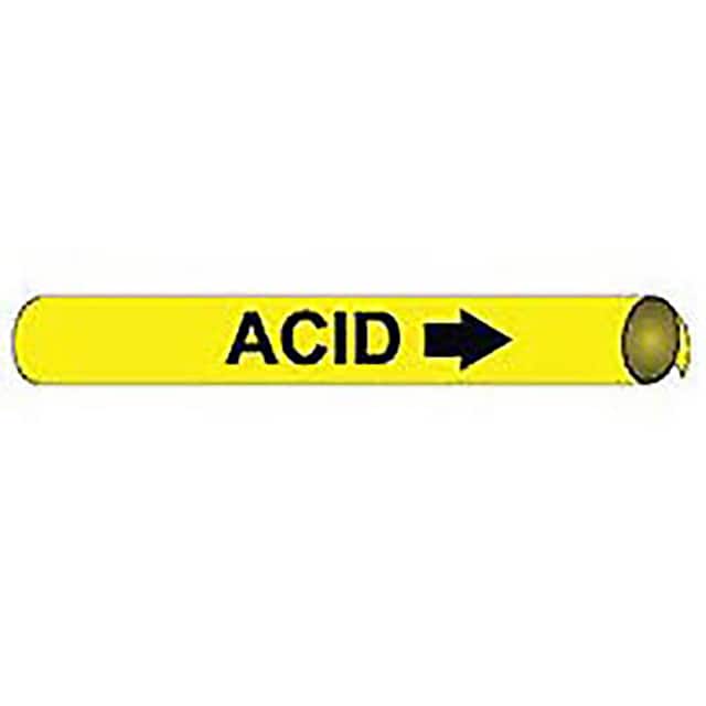 B4001 PIPE MARKER, PRECOILED AND STRAP