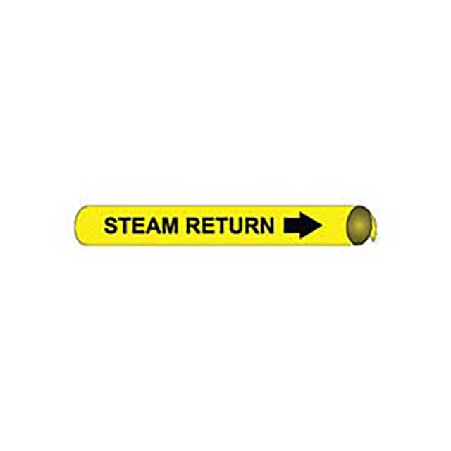 B4098 PIPE MARKER, PRECOILED AND STRAP