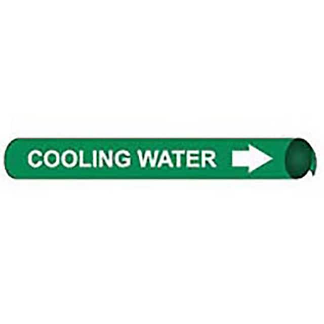 B4031 PIPE MARKER, PRECOILED AND STRAP