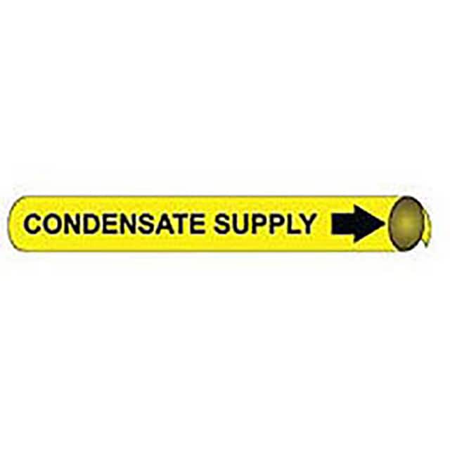 B4027 PIPE MARKER, PRECOILED AND STRAP