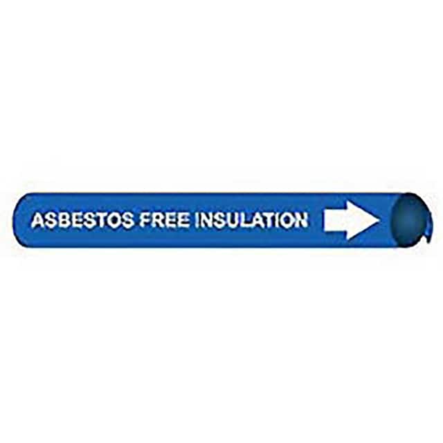B4006 PIPE MARKER, PRECOILED AND STRAP