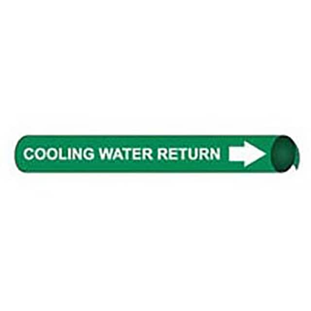 B4032 PIPE MARKER, PRECOILED AND STRAP
