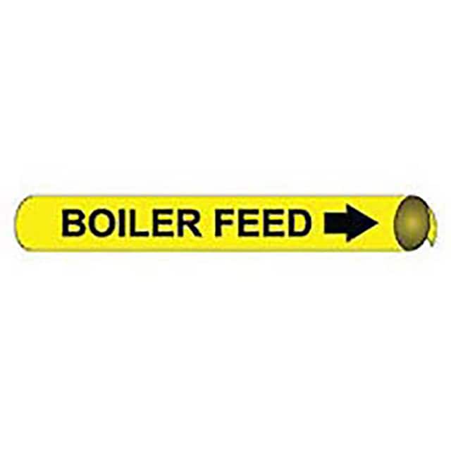 B4008 PIPE MARKER, PRECOILED AND STRAP